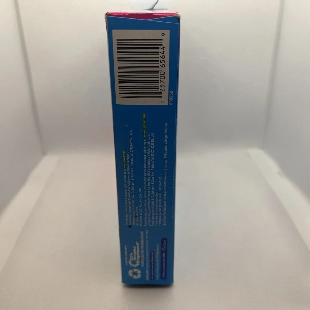 Ziploc Big Bags XL 10 Gallon Storage Bags Discontinued Lot of 2 Bags Open Box